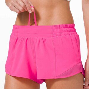 Lululemon Hotty Hot Short II *2.5" - Pink Highlight